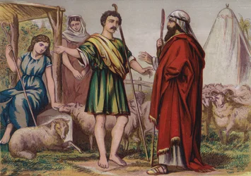 Jakob schließt einen Bund für Rahel